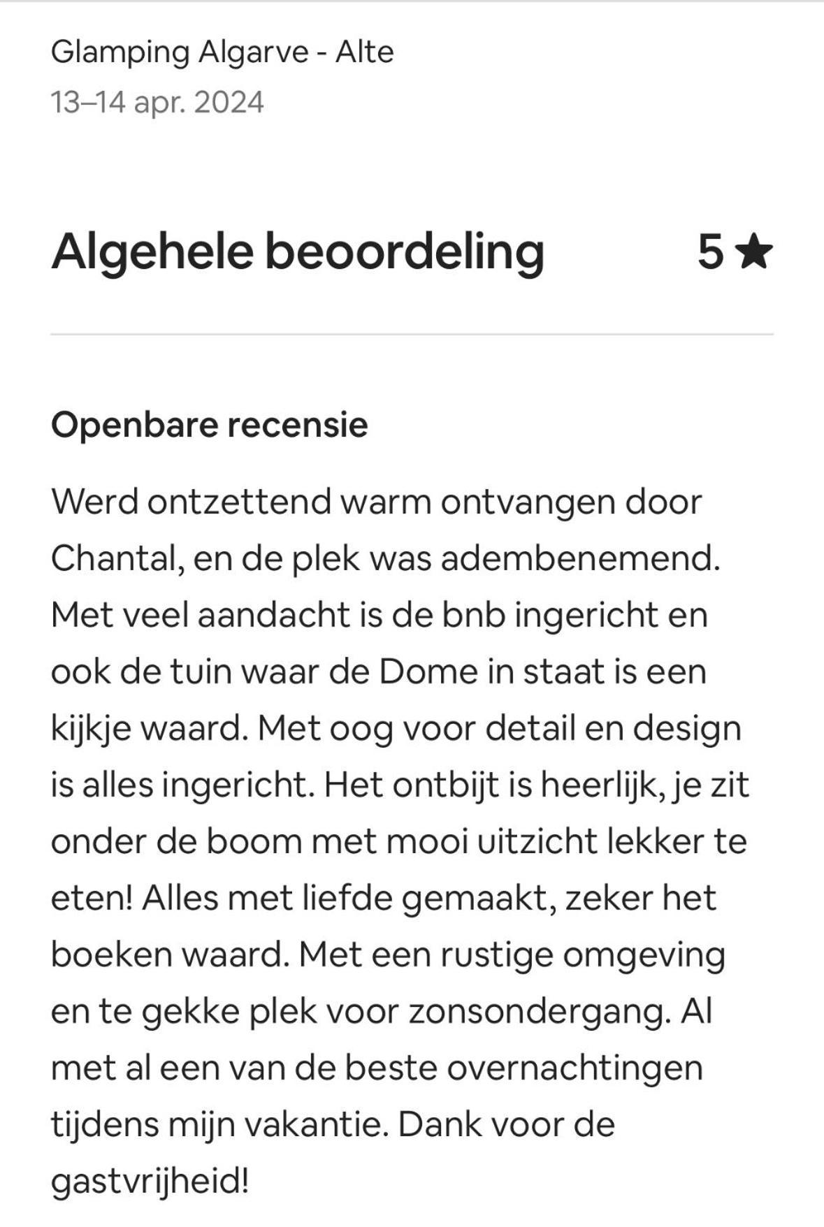 Luxuszelt Glamping Casa Esteval